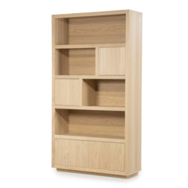 96287 | Kabinet Helsinki 120x220cm 4-drs. - naturel | Eleonora