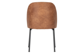 800816-B | Vogue eetkamerstoel - leer cognac | BePureHome