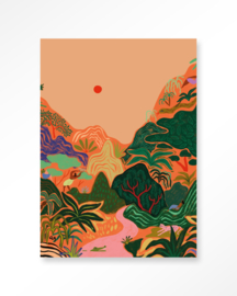 24053 | Wandkleed - Hidden Paradise | Urban Cotton