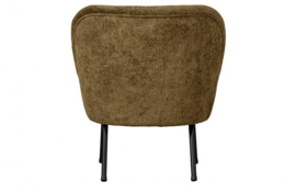 800748-BR | Vogue fauteuil - Structure velvet Brass | BePureHome