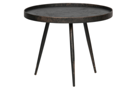 800947-G | Bounds bijzettafel L - hout/metaal antique goud 44XØ58 | BePureHome 