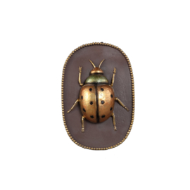 733021 | Adalay wall hanger - gold ladybug | PTMD