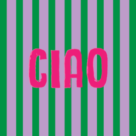 TE2927 | Tegeltje ciao | HomeBound by KY