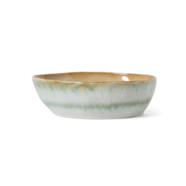 KST0178 | 70s ceramics: pasta bowls, petal (set of 2) | HKliving