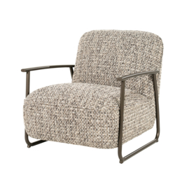 96619 | Fauteuil Norel - taupe Vive | Eleonora