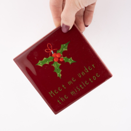 TE3091 | Tegeltje meet me under the mistletoe | HomeBound by KY - Wordt verwacht!