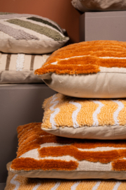 732684 | Rashel embroidery cushion rectangle - cream | PTMD