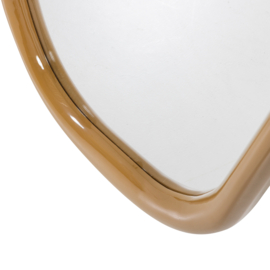 377773-H | Norea spiegel 120x60 cm - hout hoogglans honinggeel | WOOOD