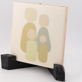 TE2687 | Tegeltje family of four | HomeBound by KY 
