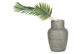 373338-Z | Ace vaas glas mozaiek zwart | WOOOD Exclusive *uitlopend, laatste exemplaar