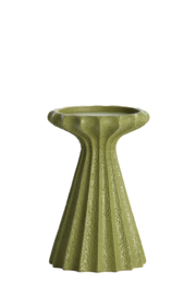 6063381 | Kandelaar Ø9x14 cm SIDARI - groen | Light & Living