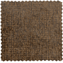 378652-BR | Statement hoekbank links - structure velvet brass | WOOOD
