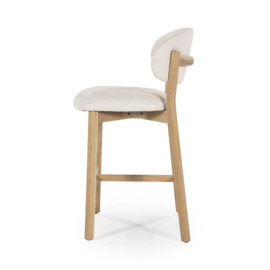 96256 | Barstoel Mikky - naturel/beige | Eleonora
