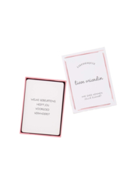 Liefdes quiz lieve vriendin - roze | Zusss 