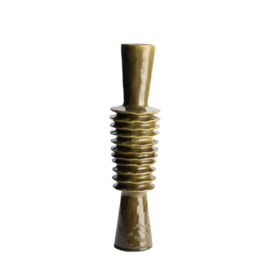 86183 | Vaas Platax 14x57,5 cm - donkergroen | Isaa