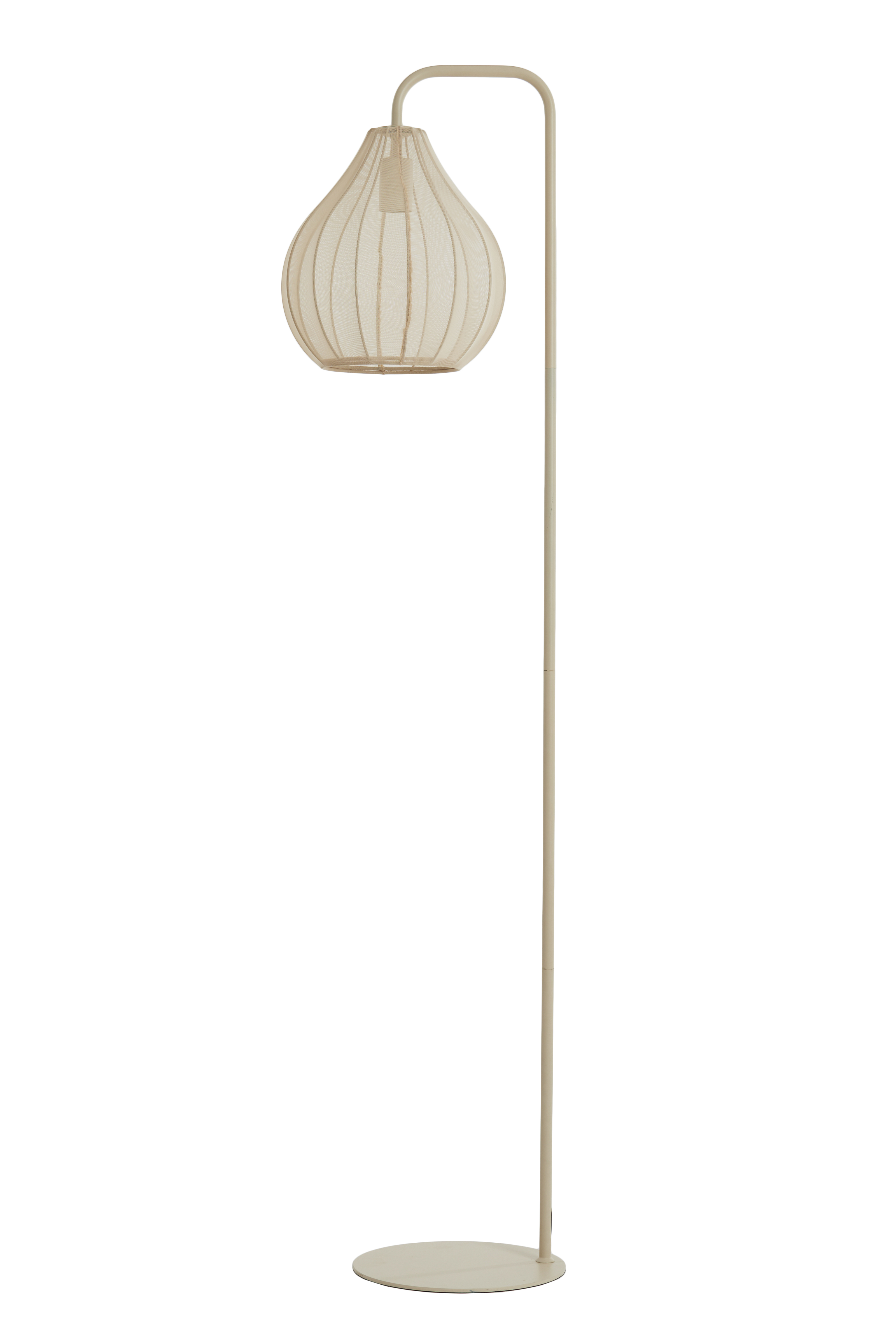 1884027 | Vloerlamp Ø29x156,5 cm ELATI - zand | Light & Living