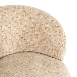 96605 | Stoel Sulo - Taupe | Eleonora