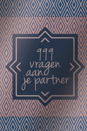 999 Vragen aan je partner - invulboek 