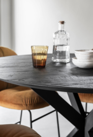 BT 611106 | Timeless Black eettafel Shape Ø150 cm - rond | DTP Home