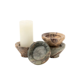 260241 | Sumi candleholder large (los assorti) | By-Boo