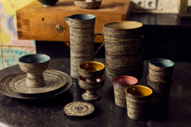 KST0352 | 70s ceramics: jug, brew | HKliving - Medio oktober verwacht!