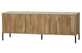 373473-B | New Gravure - tv-meubel 150 cm - eiken blanke lak [fsc] | WOOOD Exclusive