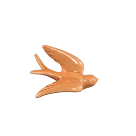 724830 | Regie bird wall deco M - orange | PTMD