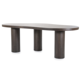 96249 | Eettafel Bobbie 215x110x76 - bruin | Eleonora