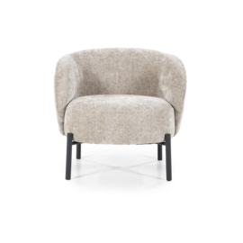230254 | Lounge chair Oasis - taupe | By-Boo