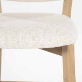 96256 | Barstoel Mikky - naturel/beige | Eleonora