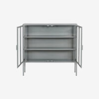 Vitrinekast Kentucky  -Zachtgrijs | New Routz