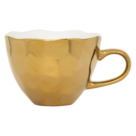 107469 | UNC Good Morning cup cappuccino/tea - gold | Urban Nature Culture 