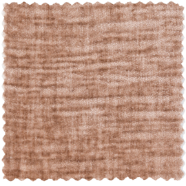 378652-VP | Statement hoekbank links - chenille velvet perzikroze | WOOOD