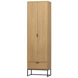 373384-E | Silas hoge kast - eiken decor [fsc] | WOOOD