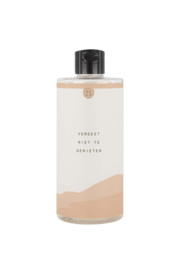 Badschuim wilde bloem 'vergeet niet te genieten' 500ml - Off white/zand | Zusss