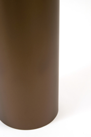 7798264 | Hurricane Ø25,5x127 cm YON - bruin/brons | Light & Living