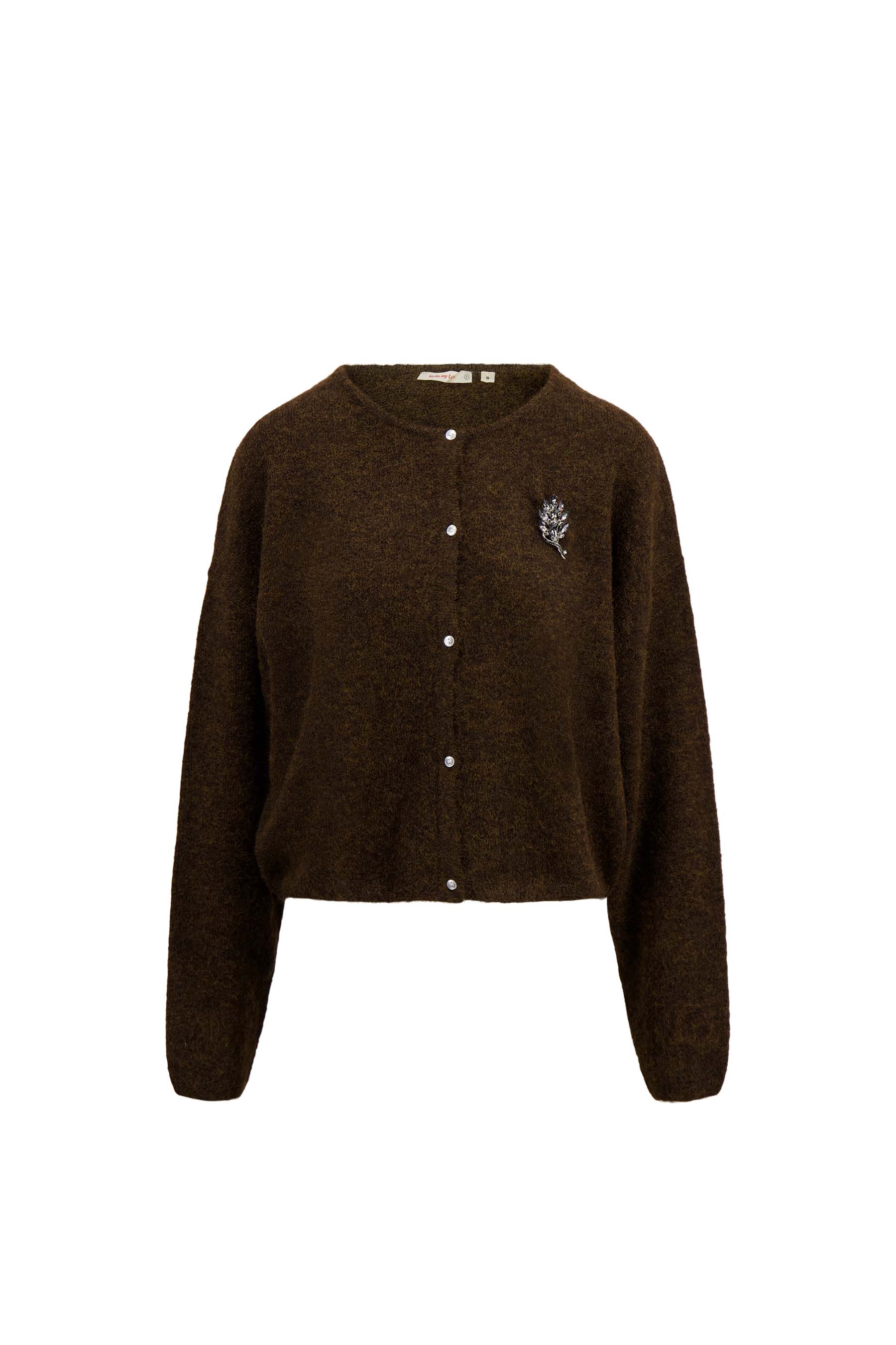 Basic vestje - chocoladebruin | Zusss