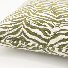 250377 | Pillow Tigra 45x45 cm - green | By-Boo