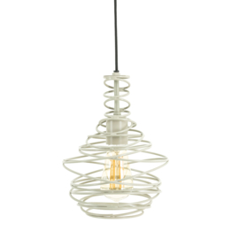 230075 | Hanglamp Coil - beige | By-Boo