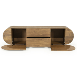 96423 | TV meubel  King 160x40x43 - bruin | Eleonora