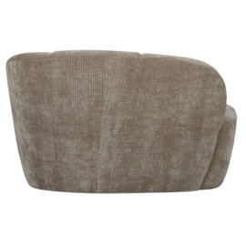 377518-D/377469-D | Mojo 2-zits bankje (links of rechts) - ribstof donkerzand| WOOOD