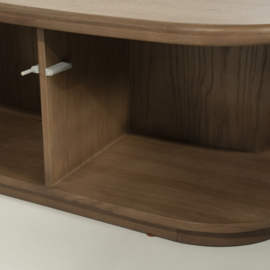 96373 | TV meubel Josh 4-drs. - bruin | Eleonora