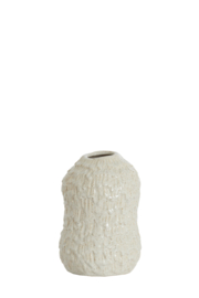 5748543 | Vaas deco Ø13,5x20,5 cm ASOLA - crème | Light & Living