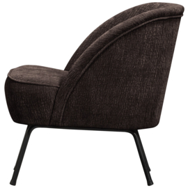 800748- DB | Vogue fauteuil - 3D Chenille donkerbruin | BePureHome