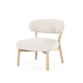 96295 | Fauteuil Mikky - naturel/taupe | Eleonora