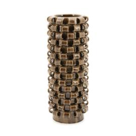 250306 | Vase Loopa 1 - brown | By-Boo