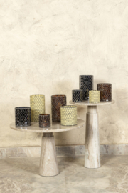 729131 | Ailya tealight mozaïk S - brown | PTMD 