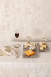 736443 | Quinta cheese knifes bow - champagne | PTMD