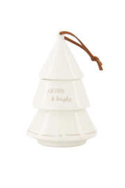 Geurkaars keramiek kerstboom stapelbaar | Zusss - Binnenkort verwacht!