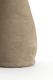 5789427 | Vaas deco Ø13x34 cm YECLA - taupe | Light & Living - Binnenkort verwacht!
